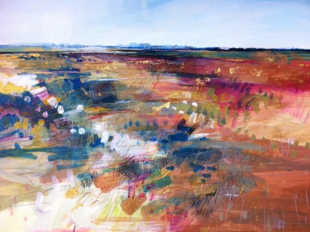 'Autumn Fields' by artist Sarah Carrington